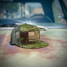 Load image into Gallery viewer, Stitched Rowdy Green-Camo
