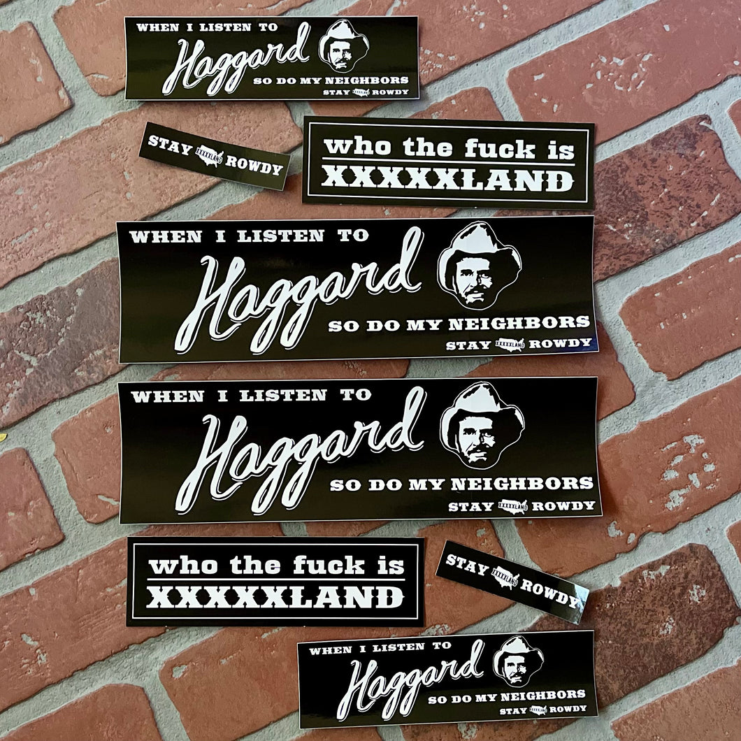 Haggard Sticker Pack